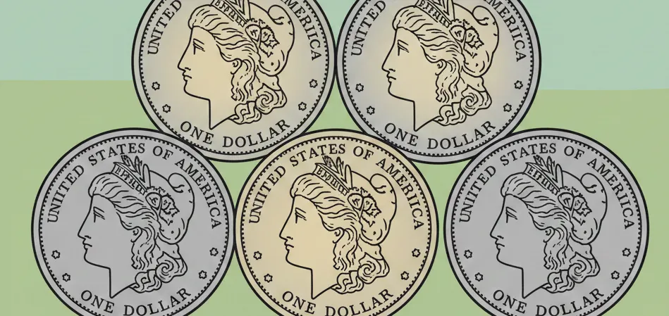 CAC Approval: Valuing Rainbow Hues on Morgan Silver Dollars